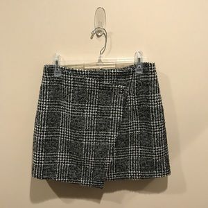 knitted mini skirt